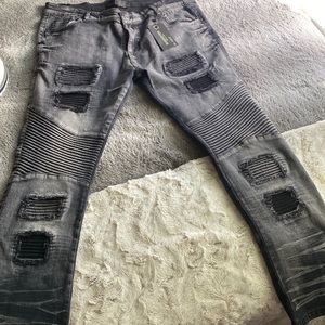 Mens blue seven jeans 40x30